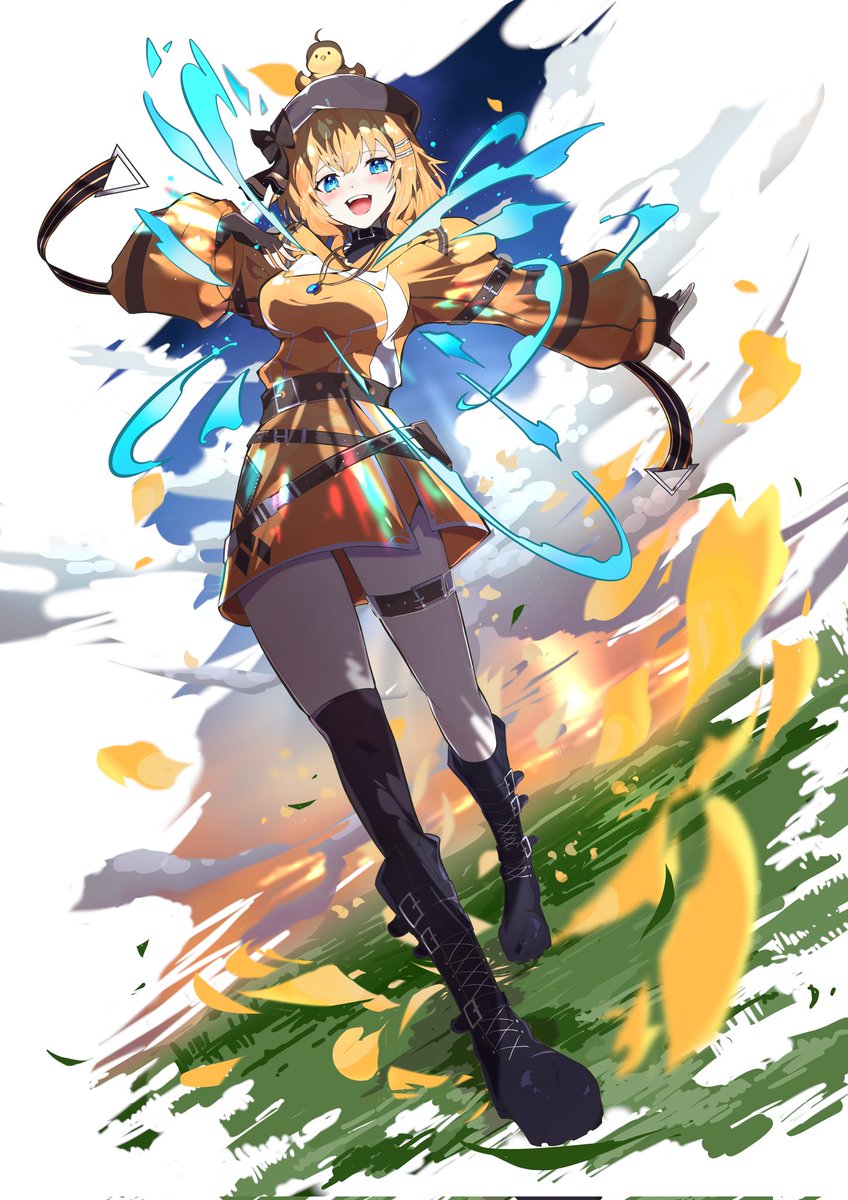 Pyooriin's tweet photo. ✨️Pyofessional Gamer stepping onto the Scene✨️ 

Special thanks to @/ruokka034 for this dazzling Skeb! 

#pyoIllust #Skeb https://t.co/0DcVh71RMW