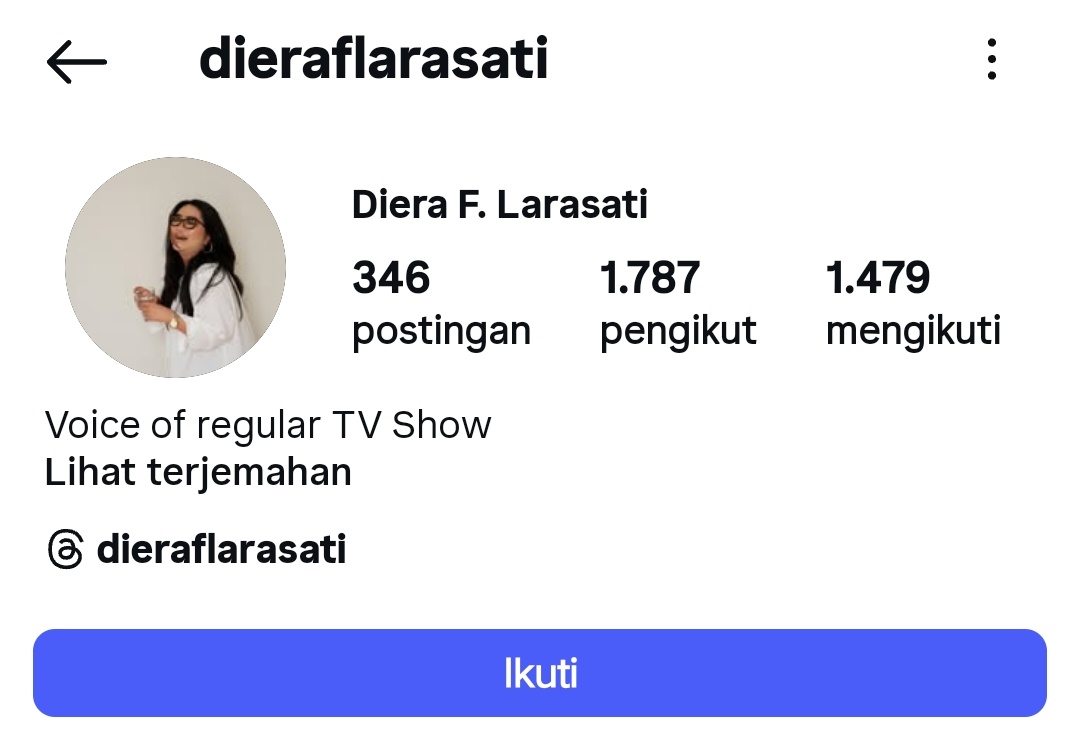 Padahal pingin nanya, narasinya itu cuma baca script apa improvisasi. Tapi akunnya  gembokan semua, gmn dong
