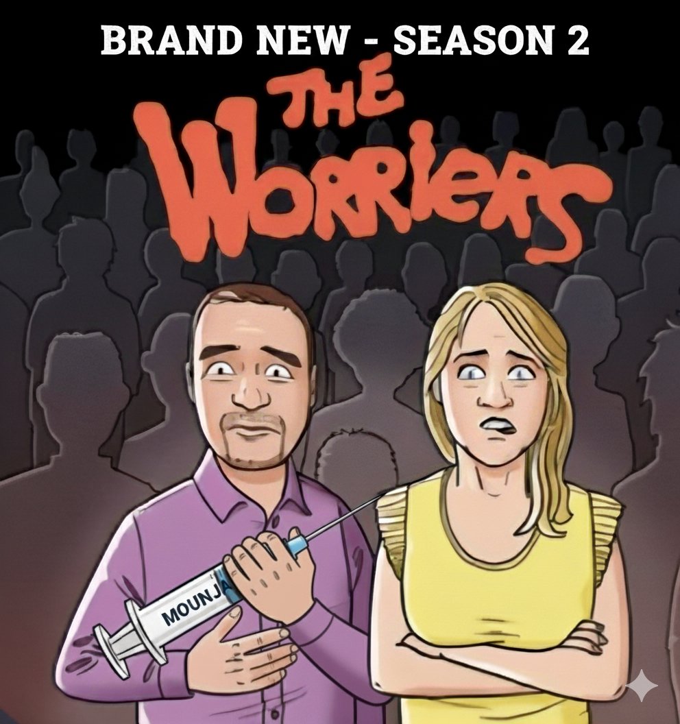 Get involved - Season 2 out now 😁

<a href="/TheWorriersPod/">The Worriers Podcast</a> <a href="/Hayles_Ellis/">Hayley Ellis</a> 
<a href="/Barry_Dodds/">Barry Dodds</a>