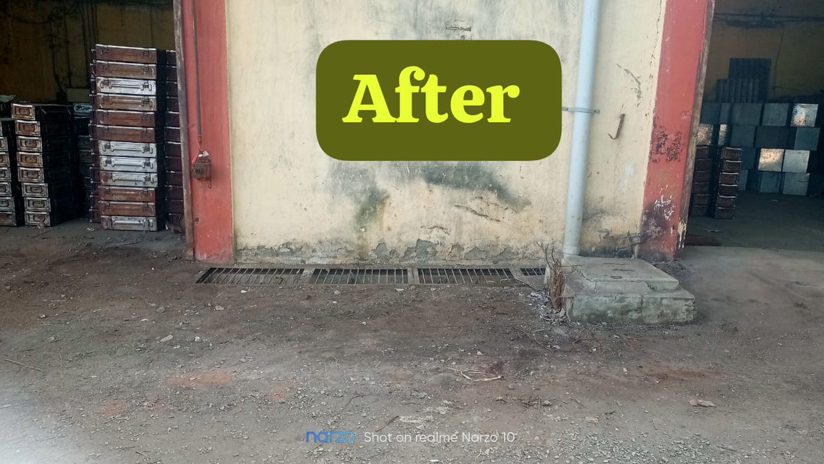 GM_OFBH_YIL's tweet photo. "CLEANLINESS DRIVE CONDUCTED ON 14.10.2025 BEHIND DRUM SHOP SECTION , ORDNANCE FACTORY BHUSAWAL"
#SwachhataHiSeva2025
#SanskarSwachhata
#SwabhavSwachhata
#Clean_India
#DefProdnIndia,@MoHUA_India ,@SpokespersonMoD
@YantraIndiaLtd ,#Swachhotsav2025 https://t.co/KIVT7W2rEz