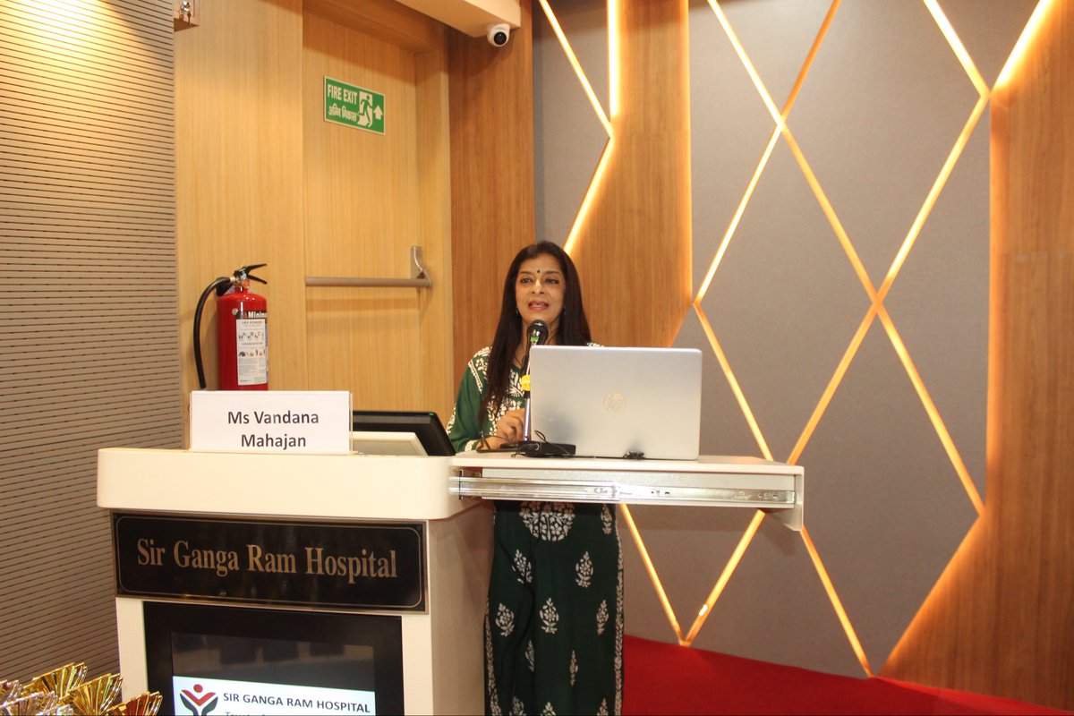 oceanblue11oct's tweet photo. On the occasion of #WHPCD, I had the privilege of being invited as Guest Faculty at an event organised at Sir Ganga Ram Hospital, where I had the opportunity to speak on “Caregiver Burden in Palliative Care.”  #PalliativeCare #CaregiverSupport #UniversalHealthCoverage + https://t.co/vYybUFuRua