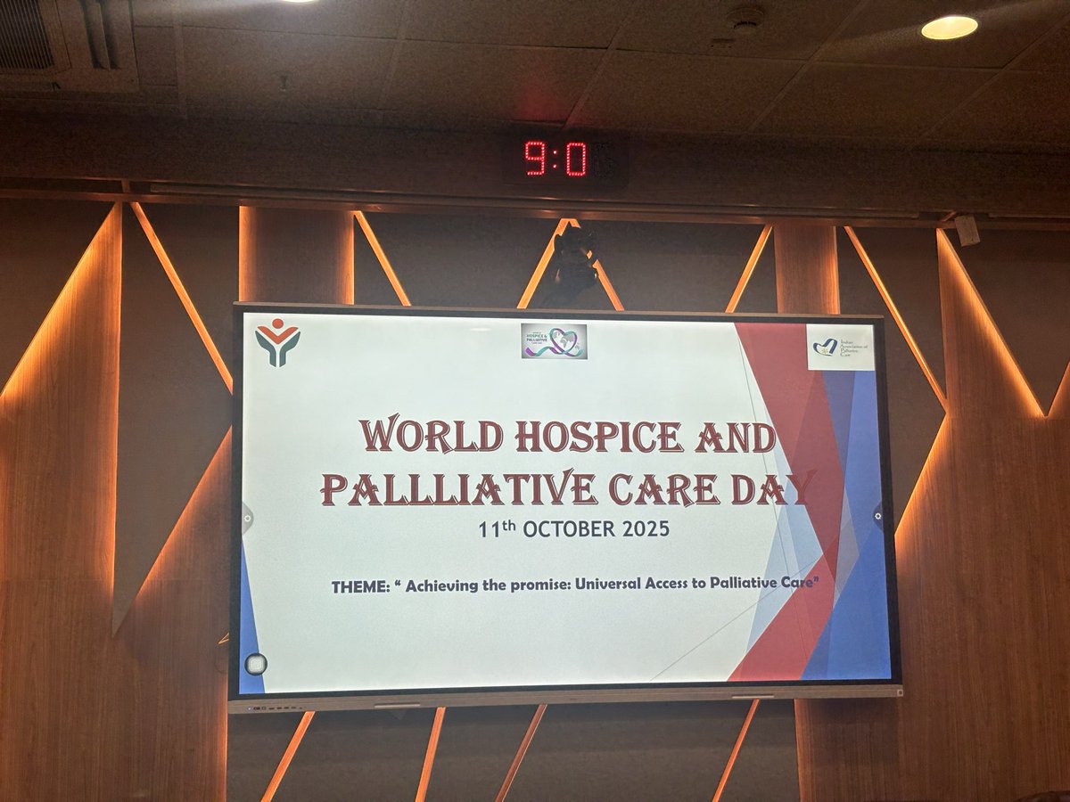 oceanblue11oct's tweet photo. On the occasion of #WHPCD, I had the privilege of being invited as Guest Faculty at an event organised at Sir Ganga Ram Hospital, where I had the opportunity to speak on “Caregiver Burden in Palliative Care.”  #PalliativeCare #CaregiverSupport #UniversalHealthCoverage + https://t.co/vYybUFuRua