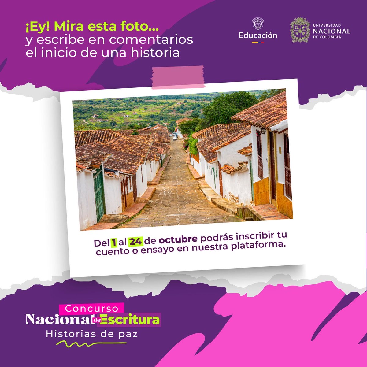 La inspiración está en todas partes. Las historias de paz se tejen en la  cotidianidad, en las risas con amigos, la contemplación de la naturaleza o  las conversaciones con vecinos y familia., image size:1200x1200