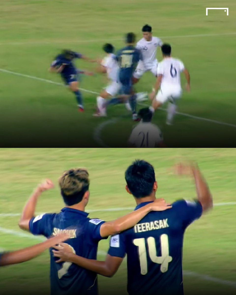 Goal_TH's tweet photo. ⚽⚽⚽ ธีรศักดิ์ เผยพิมาย แฮตทริกประตู
🅰🅰🅰 สุภโชค สารชาติ แฮตทริกแอสซิสต์
ช้างศึกทะยานนำ 1-5 🇹🇭💥
#GOALThailand #Updates #AsianQualifiers #ACQ2027 #TPEvTHA #ฟุตบอลเอเชีย #ฟุตบอลทีมชาติ #บอลไทย #ทีมชาติไทย #ช้างศึก https://t.co/gD5BNetye1