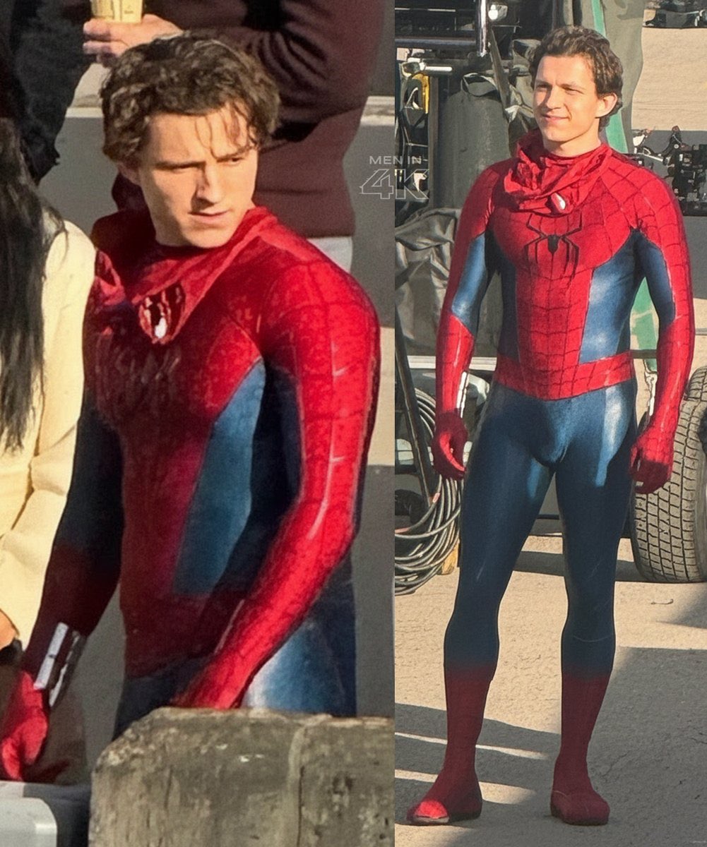 spideyupdated's tweet photo. Suited up. 

[@MENin4K] https://t.co/pccwptyrqi