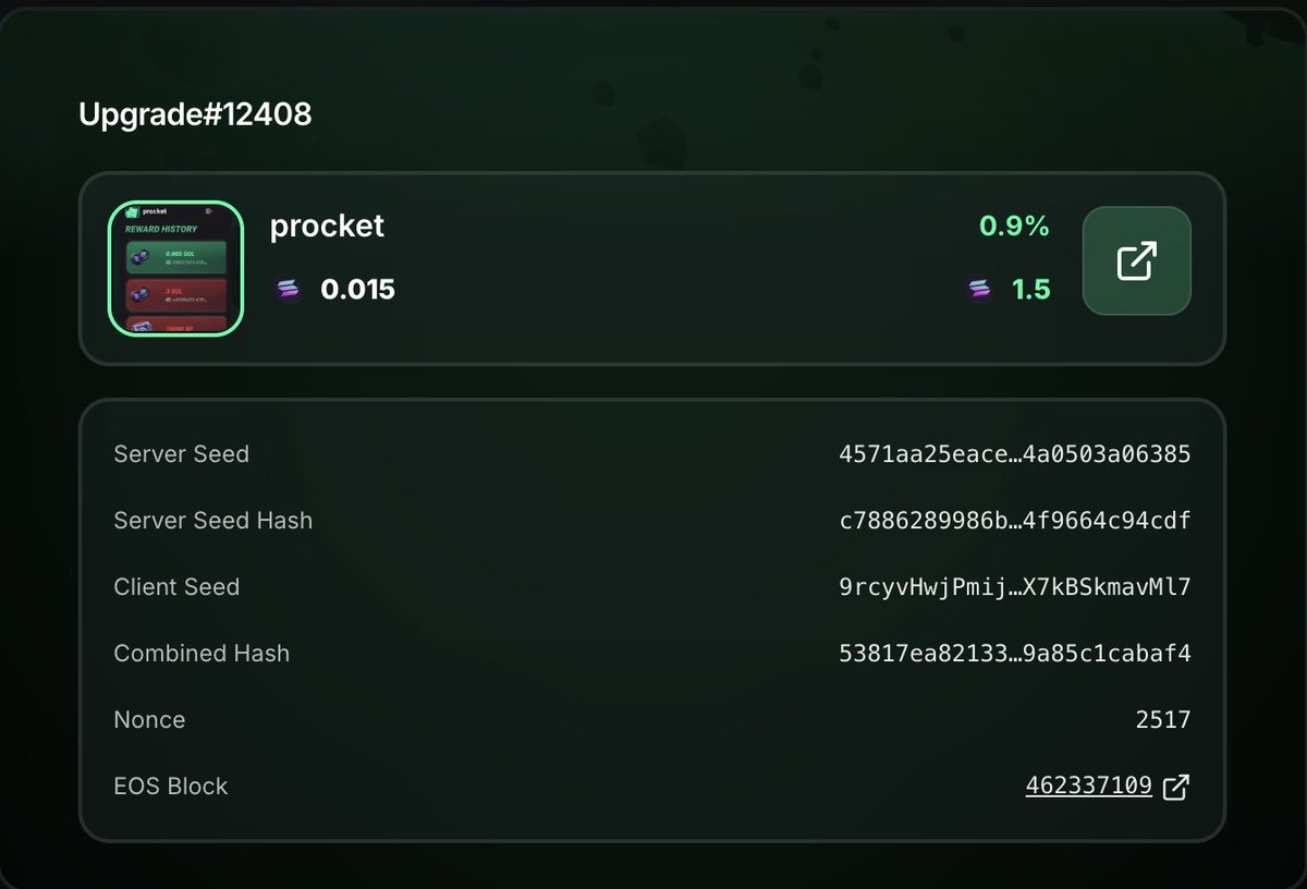 Congratulations! Our player turned 0.015 SOL into 1.5 SOL with one click! Total profit: 1.35 SOL ⚡️

Drop your doubl.gg username; 10 players will be tipped 👀