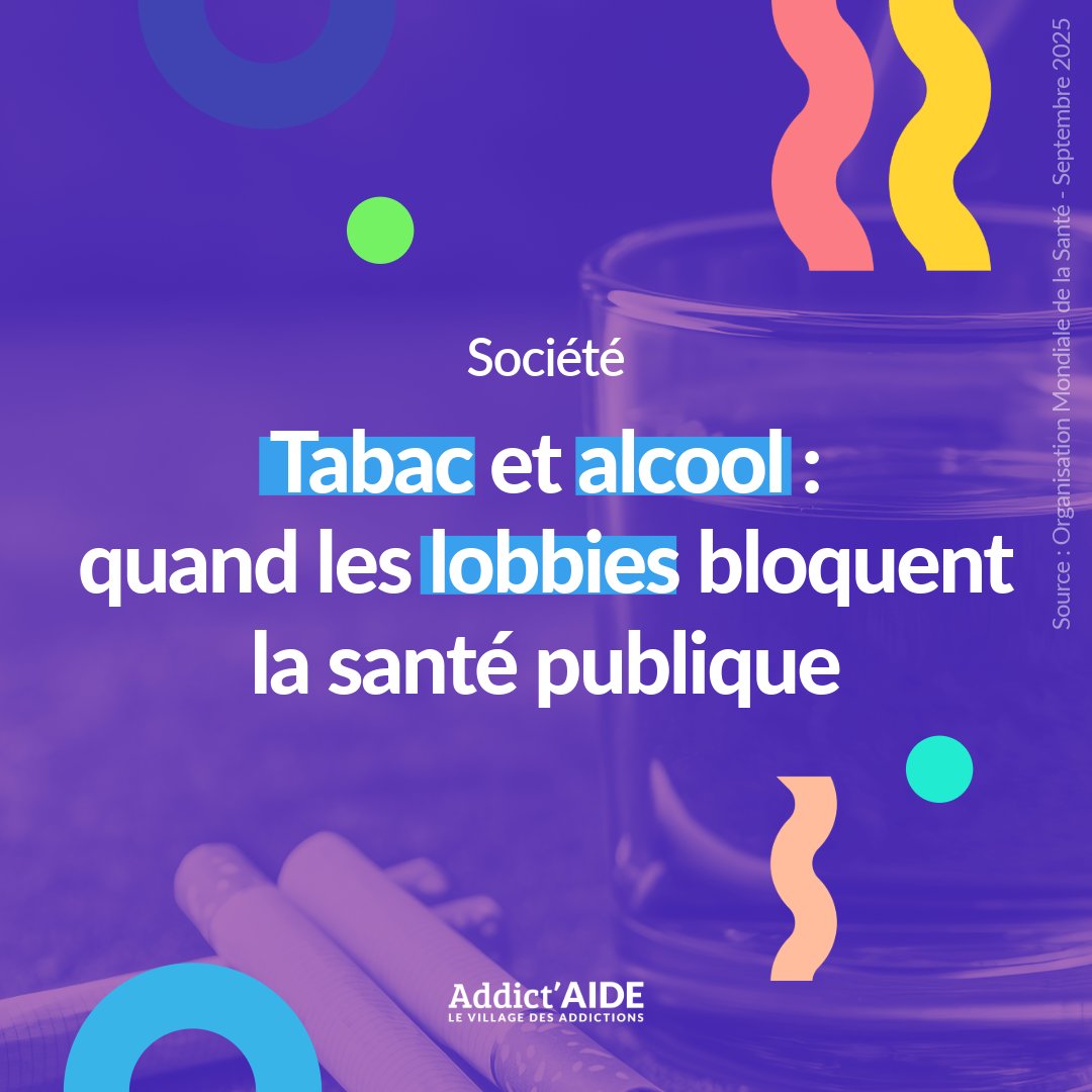 Addict_Aide's tweet image. 🚨 @WHO_Europe alerte : les industries du #tabac et de l’#alcool mènent un lobbying agressif,  bloquant les taxes et restrictions marketing en faveur de la santé publique, malgré leur implication dans des millions de décès évitables/an .

En savoir + 👉 addictaide.fr/selon-loms-les…
