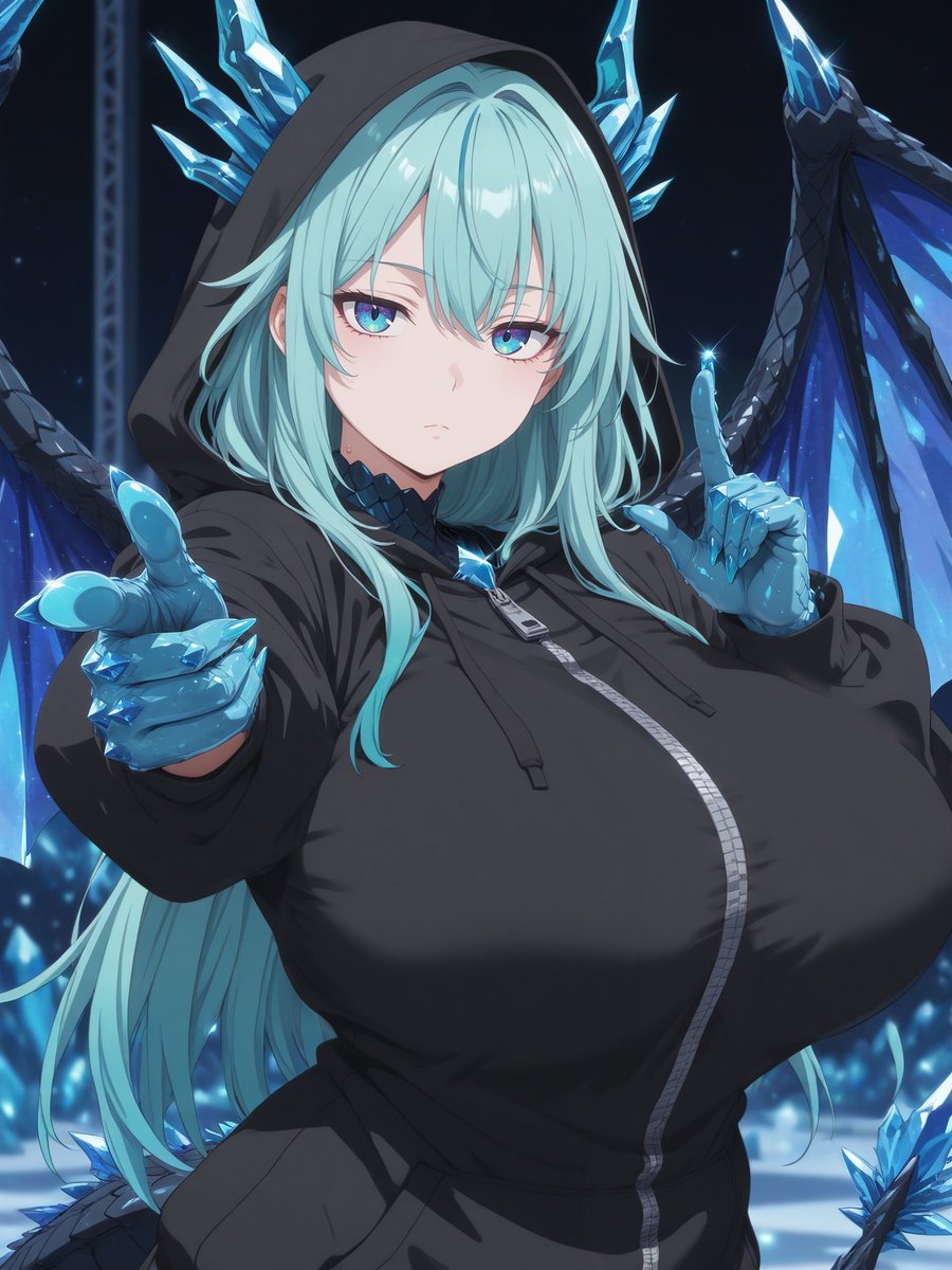 🐲＜ばぁん
🌎＜うわぁ、やられたぁ
#クリスタルドラゴン娘
#CrystalDragonGirlAI