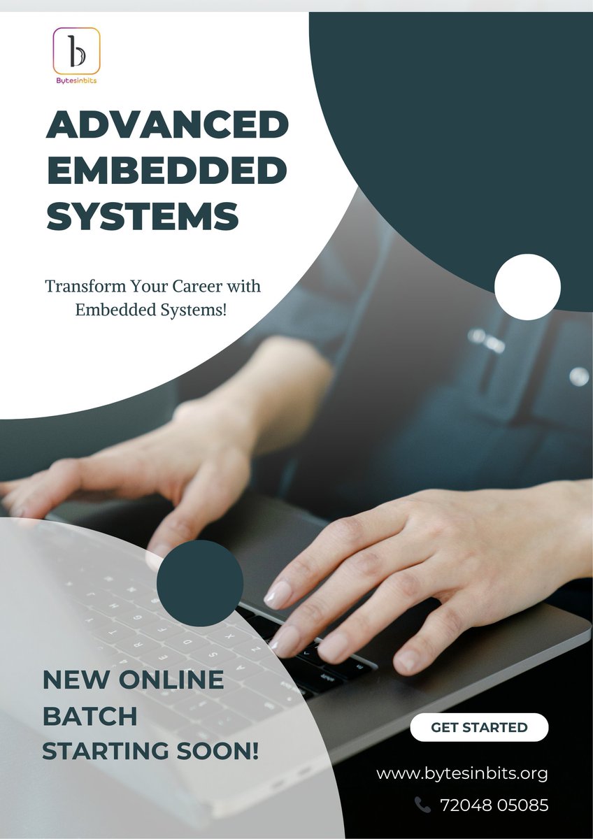 BytesinbitsI's tweet photo. 🚀 New Online Batch is here!

Learn Embedded Systems from experts and build real-time projects from anywhere! 💻✨

Kickstart your tech journey with BytesInBits Technologies 💙

🔗 Enroll now 

#bytesinbits #onlinebatch #embeddedsystems #techtraining #learnfromhome #skillup https://t.co/qqxobQFkXi