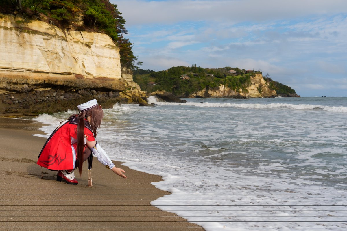この後ざぱーんっていきました！！

📷(<a href="/OrowStudio/">オロー</a>)
#七ヶ浜国際村  #COSSTAGE