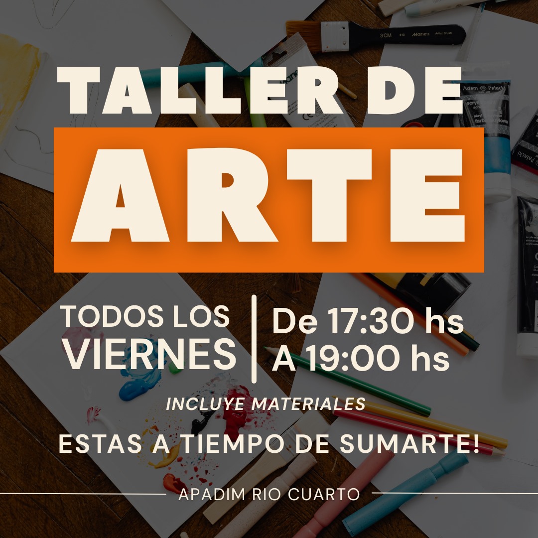 apadimrc's tweet photo. El tallercito de  ARTE vino para quedarse! SUMATE a este espacio de creatividad y amigos!

Entre charlas, mates y pinceles pasamos las tardes.

TODOS LOS VIERNES DE 17:30 HS A 19:00 HS ENAPADIM

Para reservar lugar escribinos a 3586106716 o visitanos en📍La Rioja 179, Rio Cuarto https://t.co/ZPmGwZX6f5