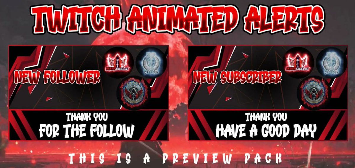 graphics_onyx's tweet image. Just scrool down and see the animated logo design! Super excited to announce that custom animated alerts are on the way 👻✨
Can’t wait to bring more life to the streams! #TwitchStreamer #HalloweenVibes!