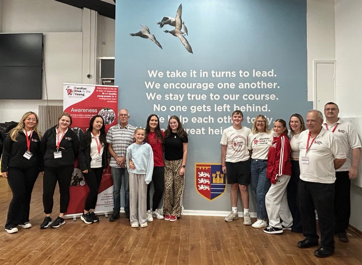 CRY_UK's tweet image. 213 people were screened on 21st and 22nd September 2025 at The King’s School (@PATKingsSchool) in #Pontefract. This screening was in memory of Jonathan Leigh. Thank you to all involved. #testmyheart.