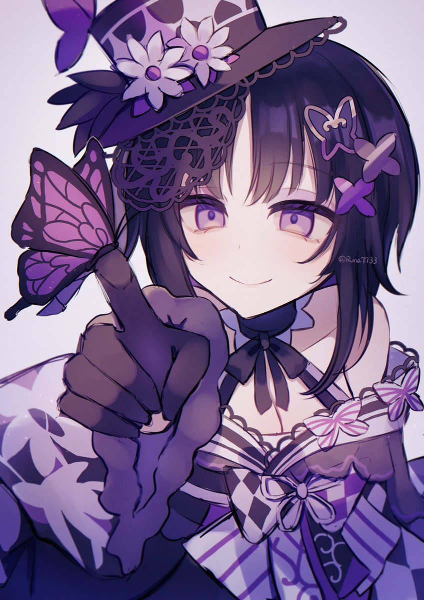 Runa7733's tweet image. マーゴちゃん🦋✨
#宝生マーゴ生誕祭2025 #まのさば #まのさば二次創作