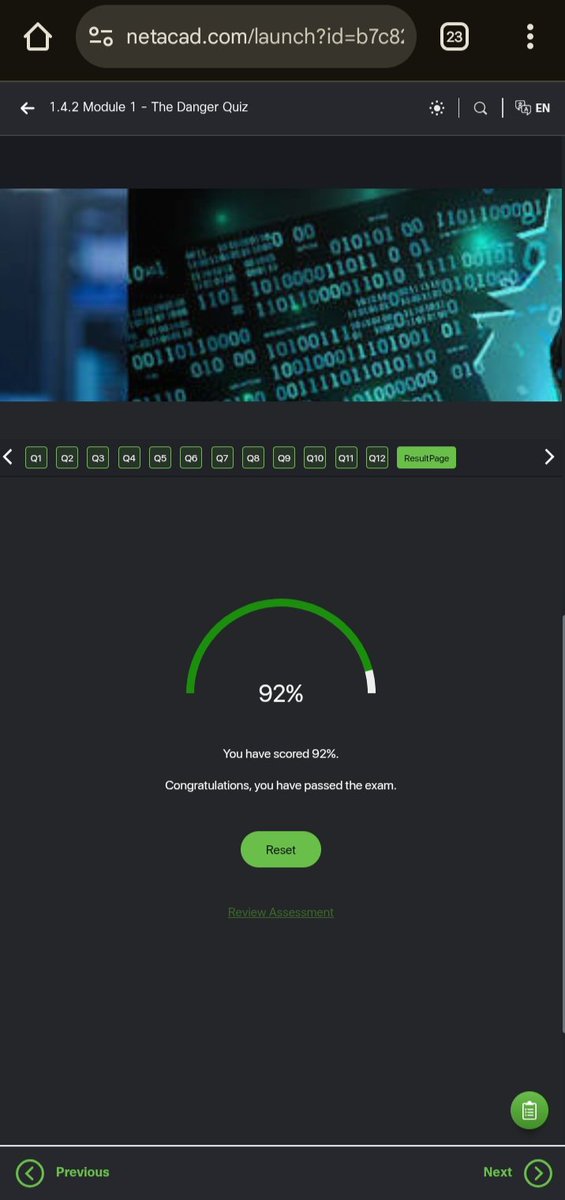 Day 1 of #100DaysOfCybersecurity 

Module 1 Introduction 

<a href="/ireteeh/">Dr Iretioluwa Akerele</a> 
<a href="/cyberjeremiah/">Ezechi Jeremiah</a>
@NerdCisco