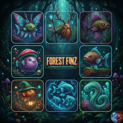 AquaDash25's tweet photo. Day 14 posting @OGFishFinz
FanArt Theme of the Day: Forest Finz "Deepwood Discoveries" π²π
In the hush of the Deepwood, Forest Finz shimmer beneath the mossy glow. π
Legends say they guard the roots of the world β where water meets magic. β¨
#OGFishFinz #FinzFanArt https://t.co/20YKgvqSmH