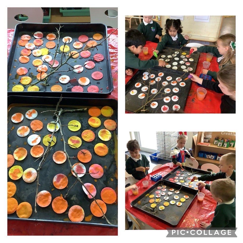 MrPollardMG's tweet photo. Team Ruby experimented with colour mixing using pipettes to represent colours of autumn leaves 🍂 @TeamManorGreen https://t.co/EWjlGfphKZ