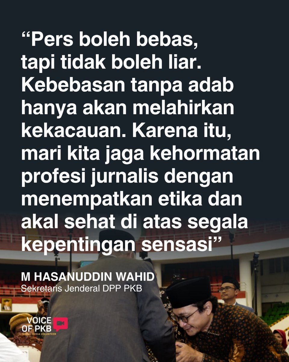 voiceofpkb's tweet image. Tayangan Trans7 bukan hanya lukai pesantren Lirboyo, tapi hati santri se-Indonesia.

PKB @dpp_pkb @emhasanuddin tegas: jgn permainkan martabat kiai, santri, dan pesantren. Krn dari merekalah nilai2 adab, akhlak, dan kecintaan kepada negeri ini tumbuh.

#pesantren #boikottrans7