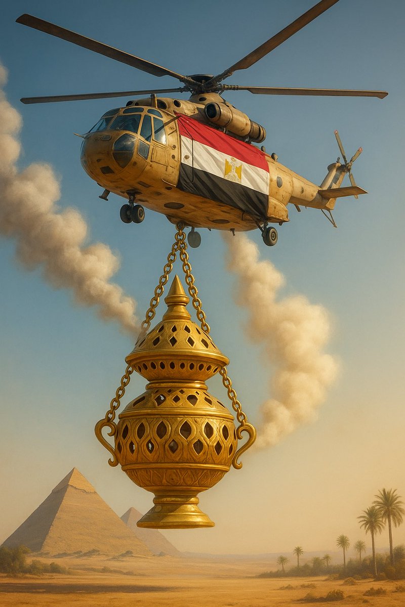جاري الآن تبخير مصر 🇪🇬 من كل نفس خبيثة وقلوب مليانة غل وحقد عليها 
البلد اللي بتقود العالم من شرم الشيخ وتجمع الخصوم على ترابيزة واحدة 
تستحق تبقى محروسة دايمًا
مصر مش بس بتتكلم مصر بتوجه والباقي بيسمع ويصقف