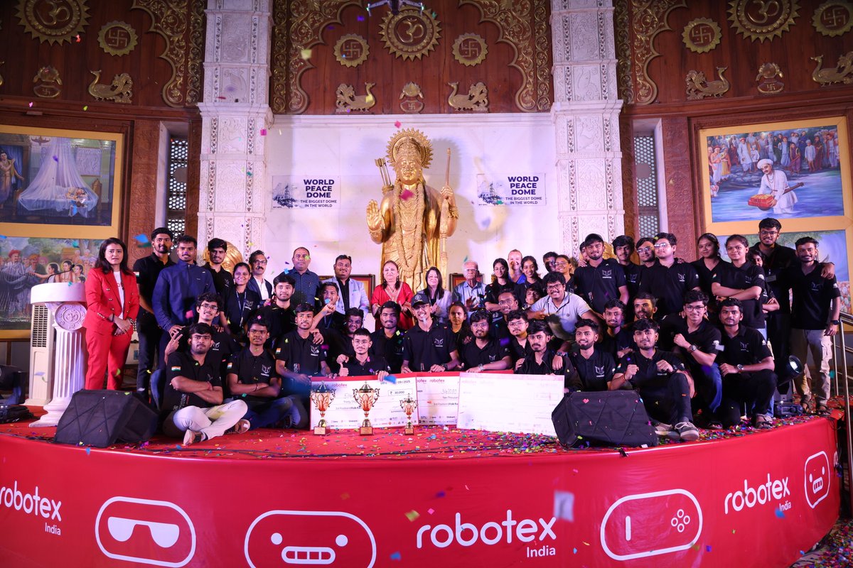 Robotex India tweet media