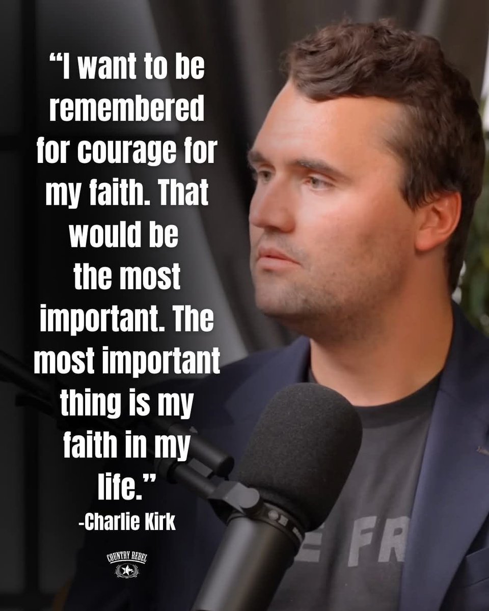 Happy Birthday, Charlie Kirk. 
Please, remember his family in your prayers today. 
#CharlieKirk