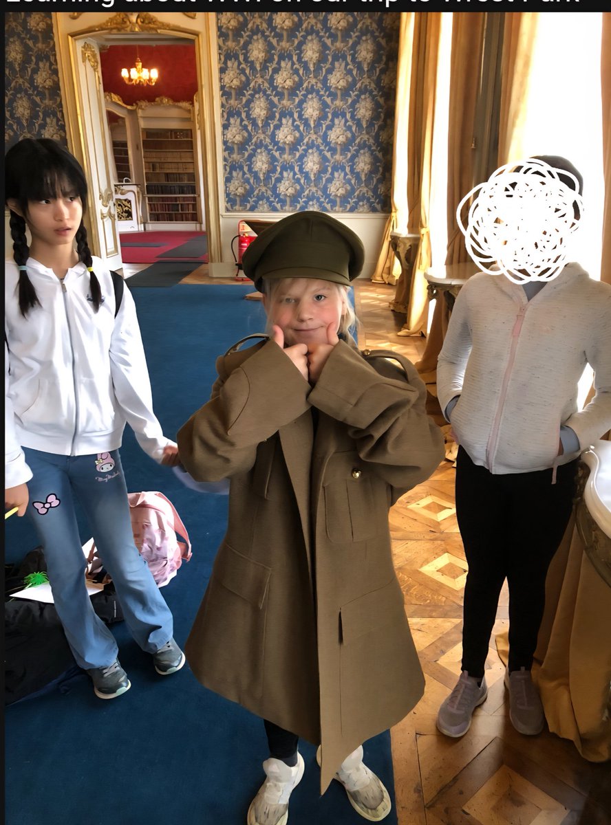 Flash back to last Tuesday when our Yr 6s were at Wrest Park.