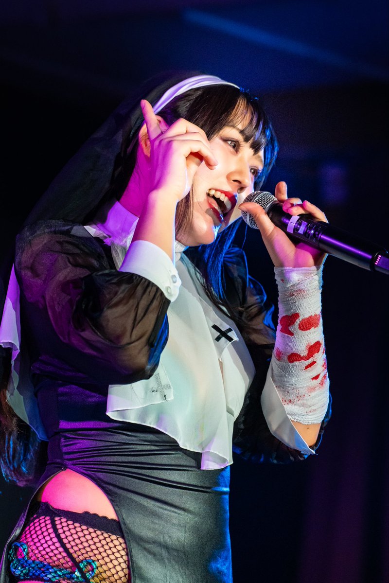 ★2025.10.12
アイドルギークplus in YOKOHAMA COAST Vol.16 きみゆにっ！1周年SP
(YOKOHAMA COAST garage+)
黒髪エモーション ライブ写真 
北園ゆうさん①

#黒エモ #北園ゆう