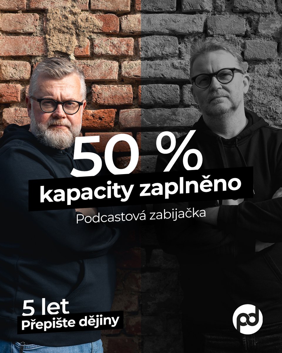 Za týden jste zaplnili polovinu Trojského pivovaru! Při tak značné velikosti celého prostoru na to jenom koukáme a děkujeme. A také si tak neskromně začínáme říkat, povede se nám celý ten pivovar zaplnit ze tří čtvrtin? Přijďte 8. listopadu v 16 hodin.
connect.boomevents.org/cs/event/5LetP…