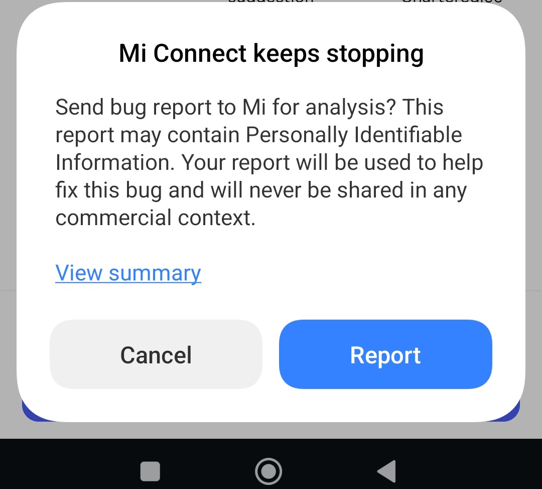 pande_rinz's tweet photo. @XiaomiIndia @Xiaomi @XiaomiHyperOS_ @MiIndiaSupport 
Got this notification more than 10000 times since yesterday , it won't go even on selecting a option and sending the bug report, no updates available what is this issue ? https://t.co/sl6GxAA4sW