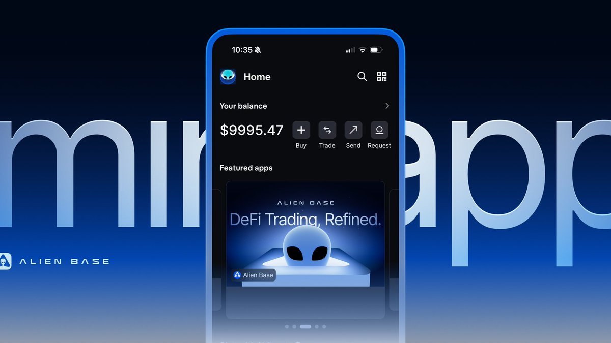 🚀 <a href="/AlienBaseDEX/">Alien Base</a> Mini App is officially live on the <a href="/baseapp/">Base App</a>
Users can now trade, earn, and explore #Base ecosystem instantly - no browser or wallet extensions required.
Onchain access made effortless 🛸