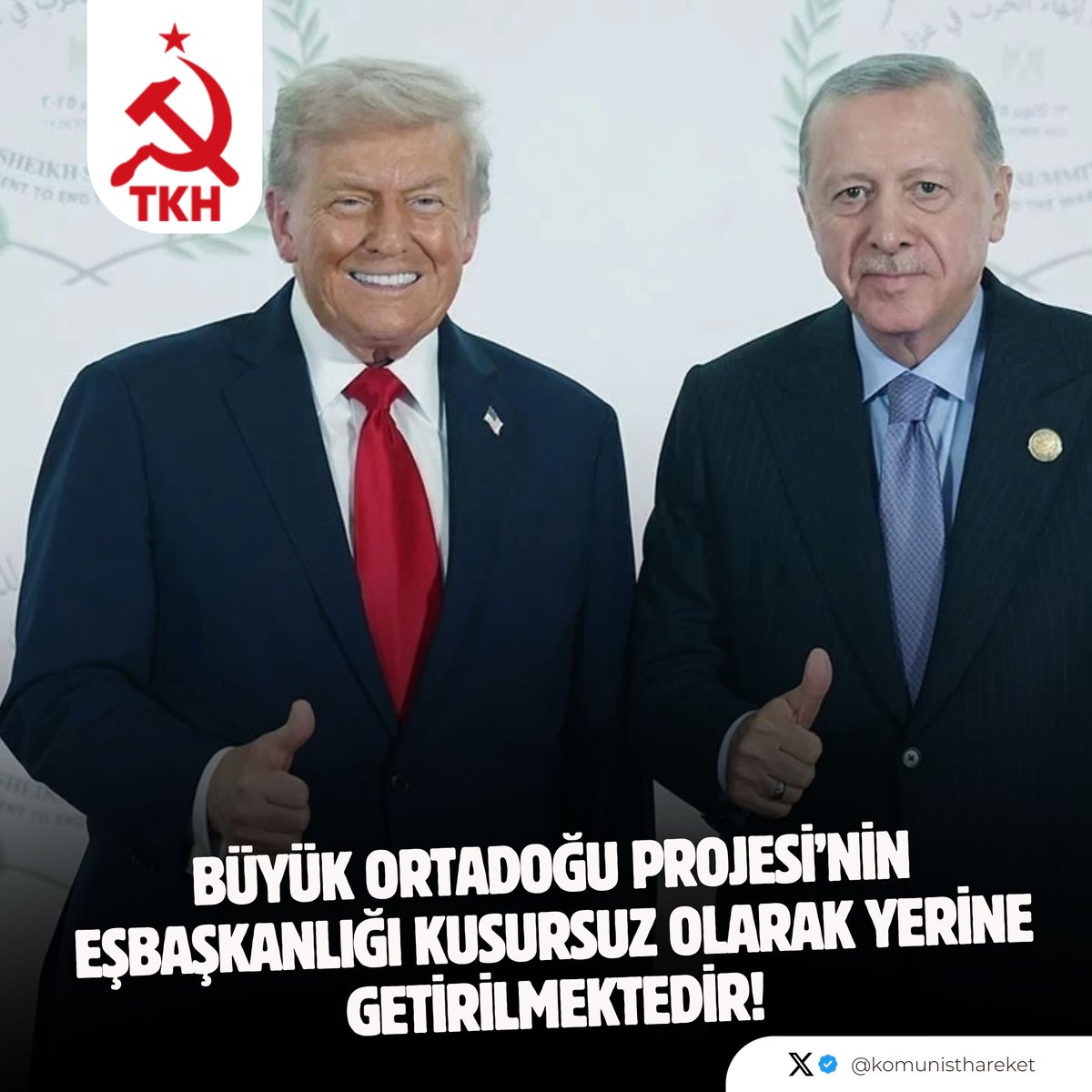 BÜYÜK ORTADOĞU PROJESİ’NİN EŞBAŞKANLIĞI KUSURSUZ OLARAK YERİNE GETİRİLMEKTEDİR!

ABD, Katar, Mısır ve Türkiye arasında imzalanan ve Trump Mutabakatı olarak bilinen anlaşma, sadece ABD başkanı Trump tarafından “3 bin yıllık savaşı bitirdik” söylemiyle zafer olarak gösterilmiyor,