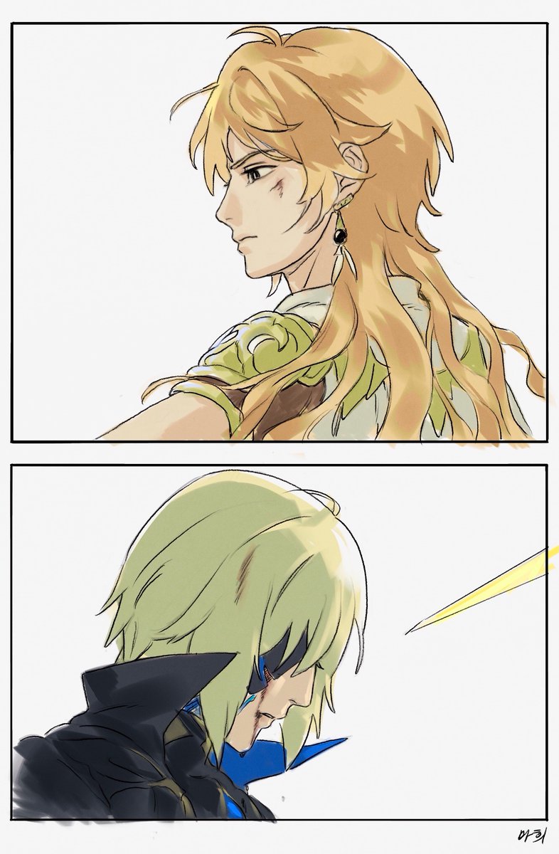 After everything, he still hesitate to raise his sword against me. #Aether