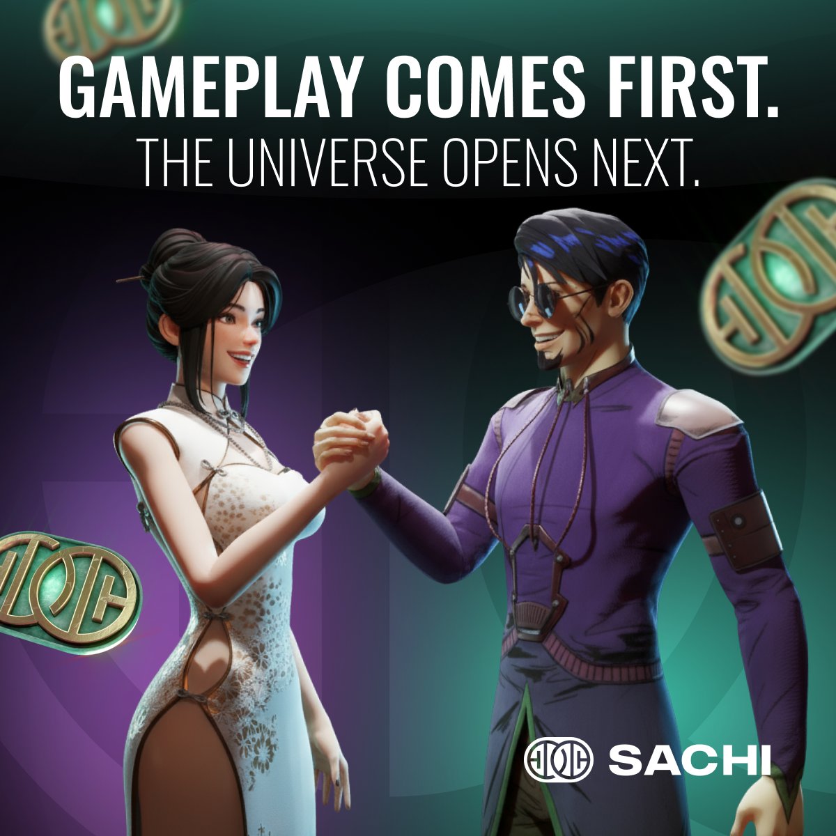 Gameplay comes first. The universe opens next. 🎮

In SACHI, every match pulls you deeper, into new moments, new people, and new ways to play. No pressure, just freedom to explore at your own pace.
That freedom starts from the first tap. You can dive straight into immersive play,