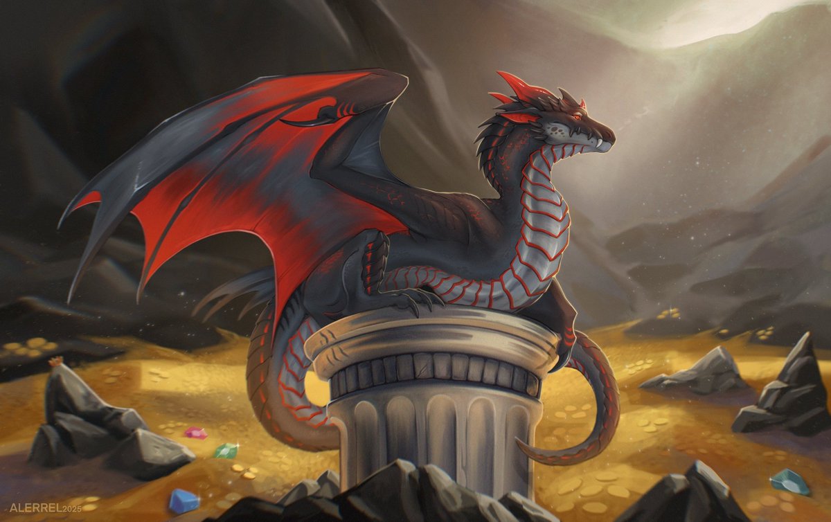 Hi! I'm ALERREL and dragons are my life 🐲
#PortfolioDay ✨