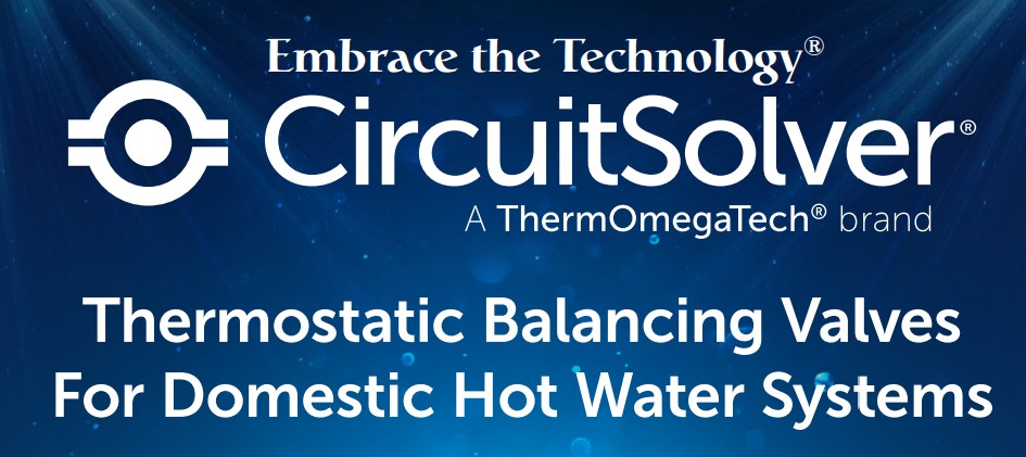 CircuitSolver's tweet image. Since their introduction to the market, CircuitSolver thermostatic balancing valves have become a cornerstone in thousands of domestic hot water recirculation systems, boasting over a decade of proven performance in the plumbing and construction sectors: ow.ly/Ivsy50Xb0aP