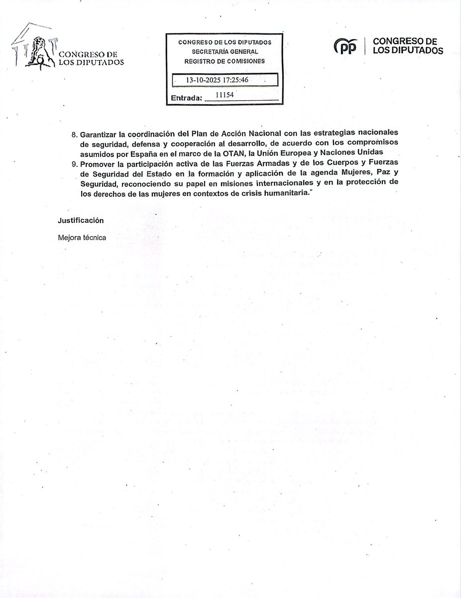 Incomprensibles votaciones que nos ha dado el Grupo Popular en la comision de exteriores del Congreso. 

1. Teniendo una propuesta pactada con el <a href="/gpscongreso/">PSOE Congreso</a> para impulsar las políticas  UE, el PP incorporar un minuto antes de votar una enmienda de VOX que elimina el apoyo del