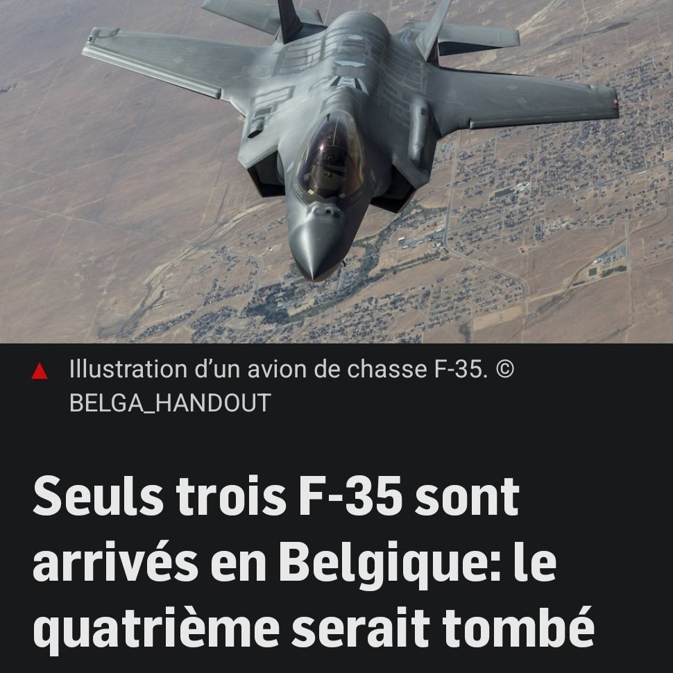 On sait désormais qu'un F35 sur 4 est réellement furtif 😏🤷‍♂️