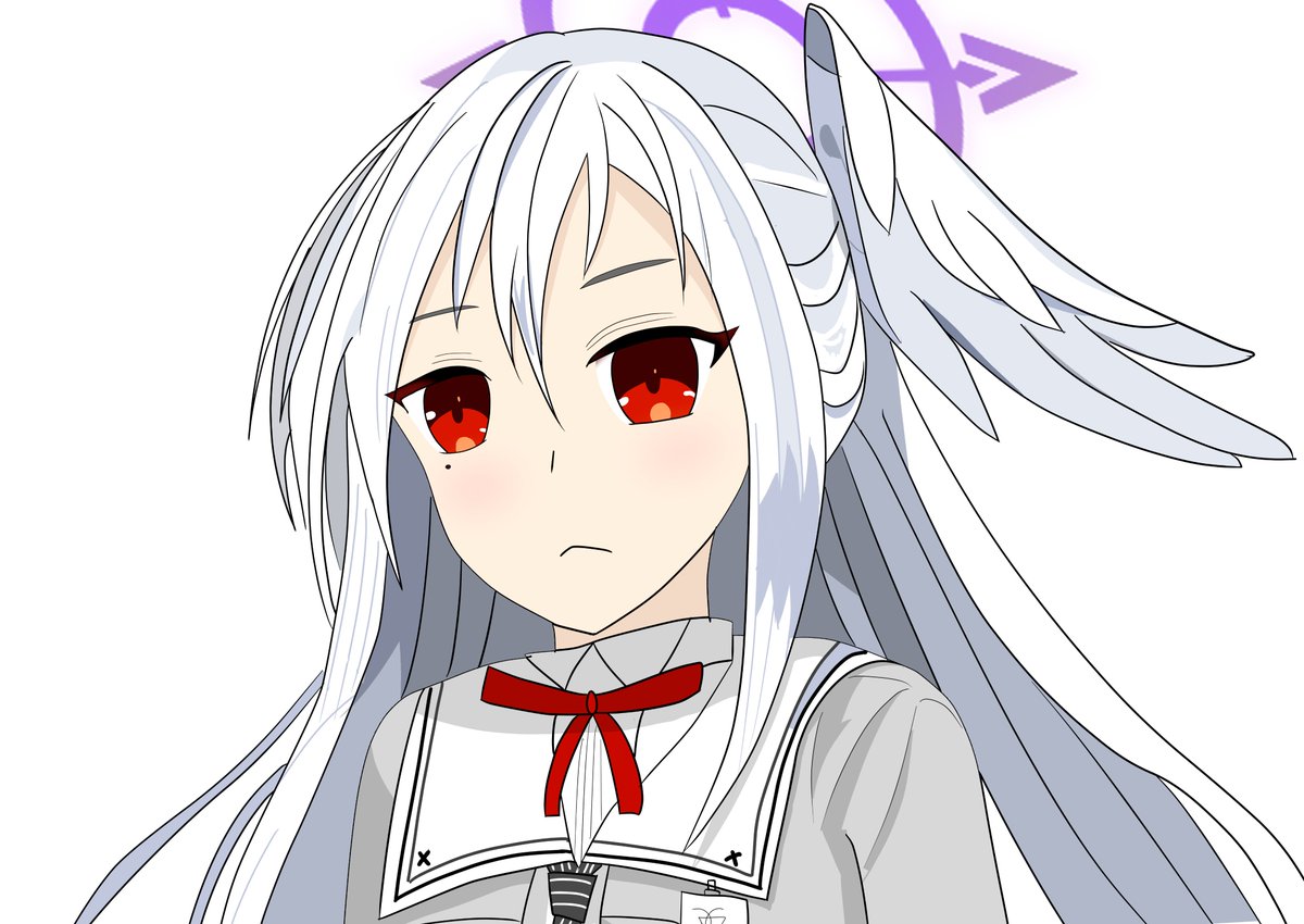 Day55　スズミ
配信中推しの供給が多すぎててんやわんやでした💦
ブルアカ初期勢特有の色鮮やかさを見つけるのに苦労しました
白って２００色あんねん
#ブルアカ 
#ブルアカの実装生徒をアイリから全員描いたら経験０でもワカモまでにはうまくなる説