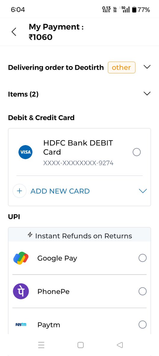 Deotirth's tweet photo. @bewakoof It has been a week, Still the issue has not been resolved... https://t.co/23DJCy55Ex