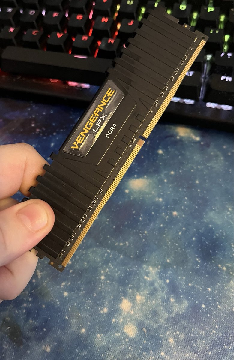 this is the ram that has been making my pc a dumpster fire for the past month or so. currently deciding how i should punish it