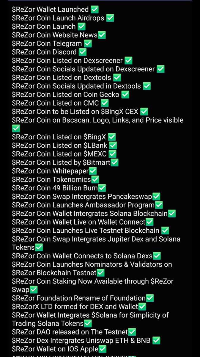 obieone2002's tweet image. Got This from  @MPowelly02 
I don’t care what anyone says but Rahul is one of the hardest working devs out here. I believe him when he said millions would join us. Amazing Work 👏👏👏

The $ReZor Coin Community 
Crypto Communities 

They said Oct 2024 the Lights would be Turned…