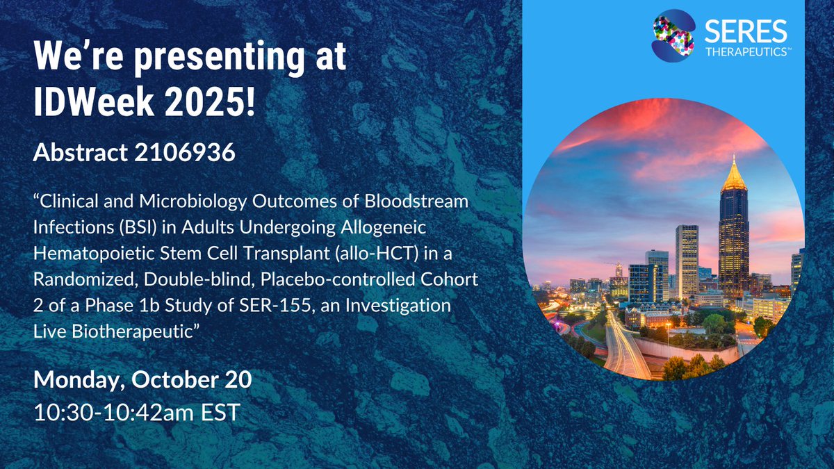 Seres Therapeutics tweet media