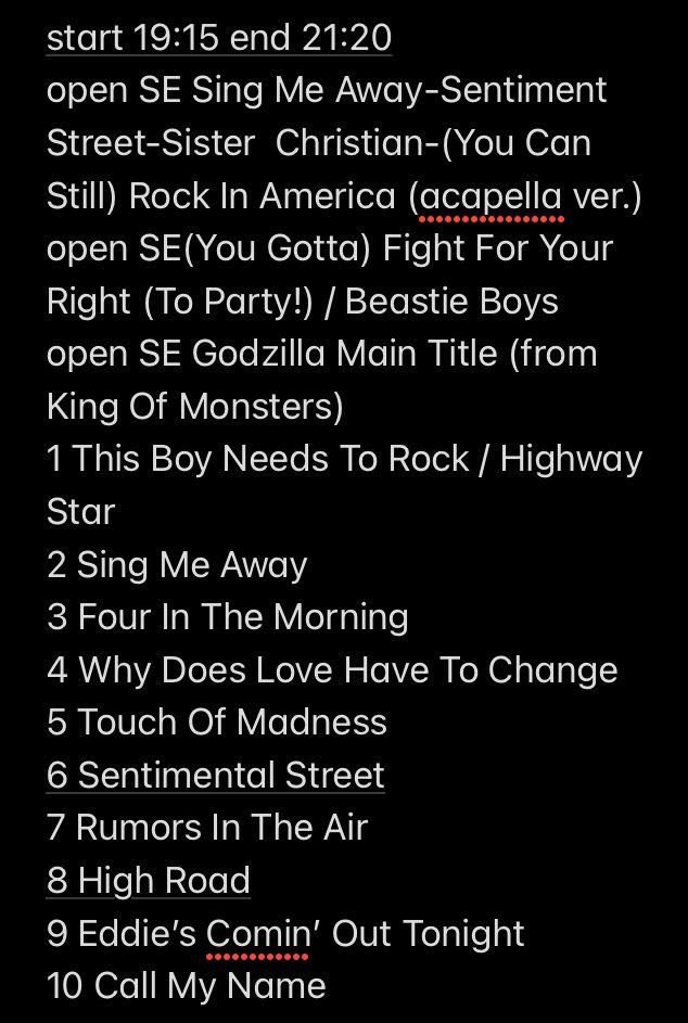 Night Ranger ナイトレンジャーFAREWELL JAPAN The ''Goodbye'' Tour