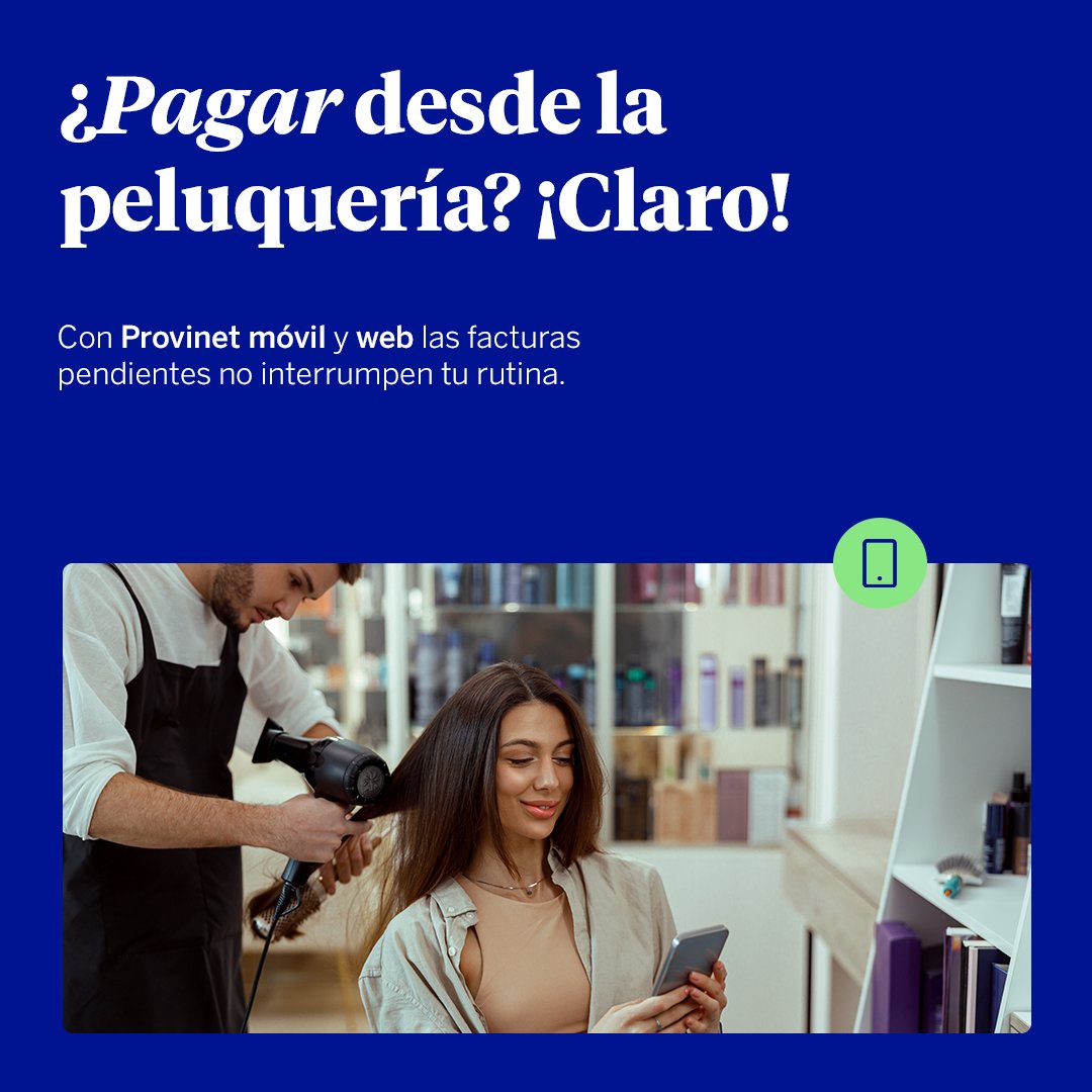 BBVAProvincial's tweet image. ¿Facturas a la vista? Resuélvelas en segundos. ⏰

Provinet web es la solución rápida para pagar todos tus servicios desde casa u oficina.

¡Cambia las filas por clics! #BancaDigital #Provinet