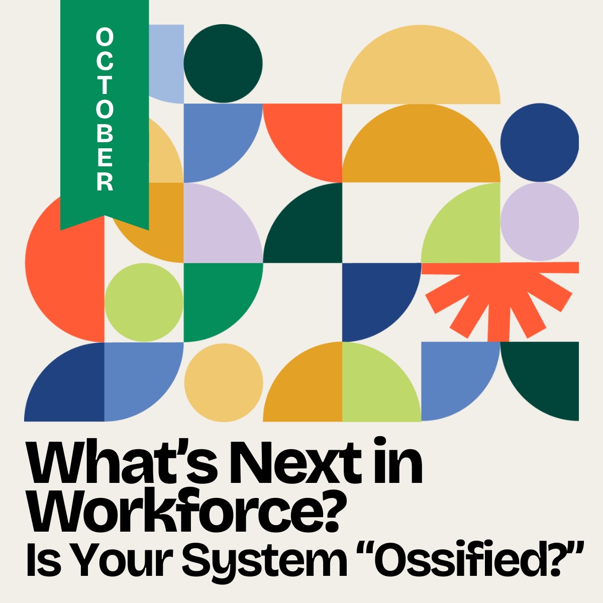 adaptive_humans's tweet image. Too many workforce systems are “ossified”—siloed, risk-averse & slow to adapt. The future demands agility, empowered staff & customer-centered design. Read more in our Oct newsletter: ow.ly/xoOC50XaX2K #Leadership #Innovation #workforcedevelopment