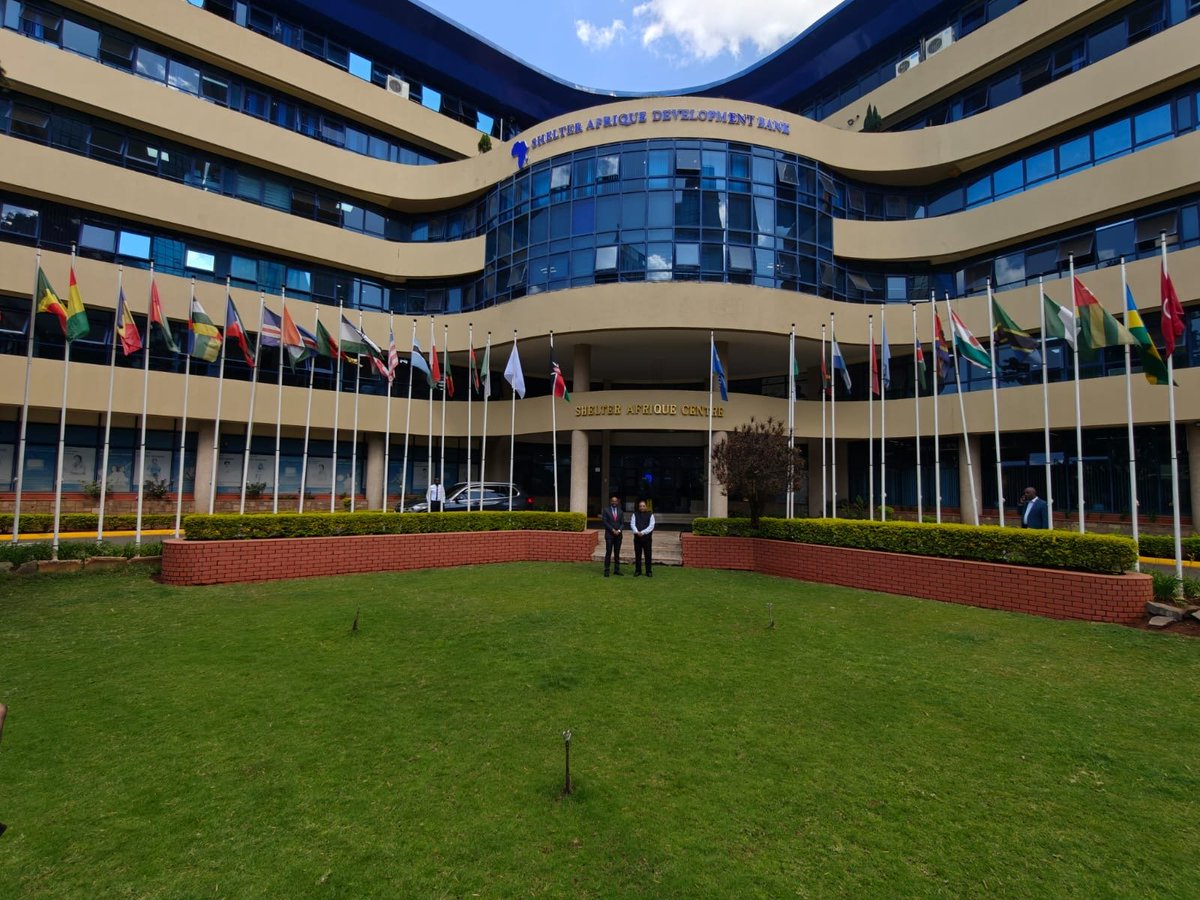 MD, National Housing Bank met Thierno-Habib Hann, MD, Shelter Afrique Development Bank, on the sidelines of the African Union Housing Finance Conference in Nairobi, Kenya.