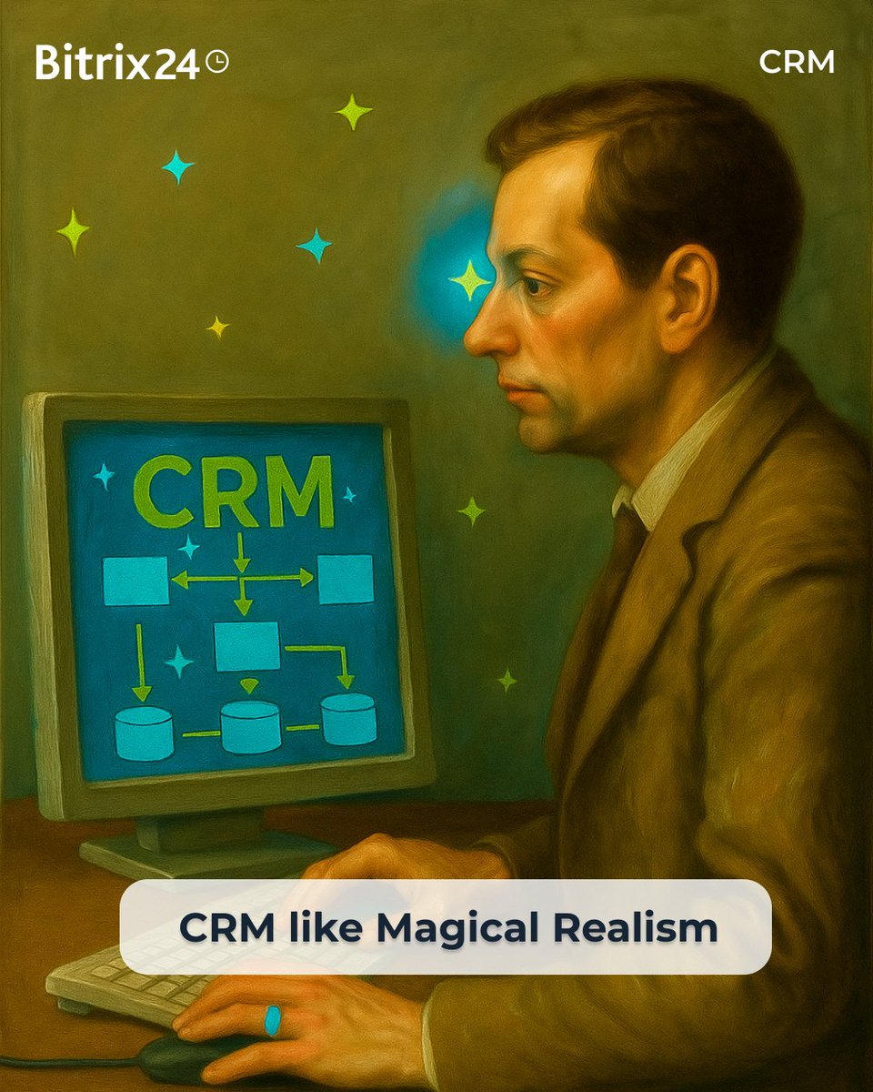 bitrix24's tweet image. We See Work Differently. So You Can Feel It Deeper.

Inspired by AI art experiments, we&apos;re reimagining our daily work life through the lens of iconic art movements.

#Bitrix24 #AIArt #Businesstools