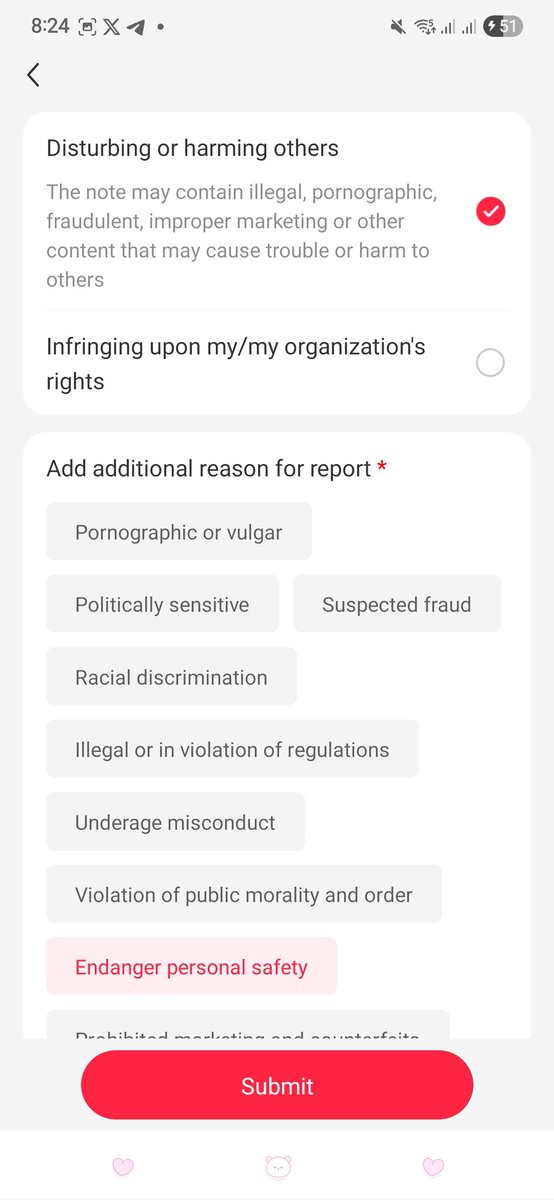 If you guys have XHS, please take time to report this account and this post too 🙏 DO NOT ENGAGE! Just report it directly. They are the one spreading Jun's mom's info.

xhslink.com/o/2pcc75DTQf4 

You may follow through these easy steps to report a post in XHS

To report the post: