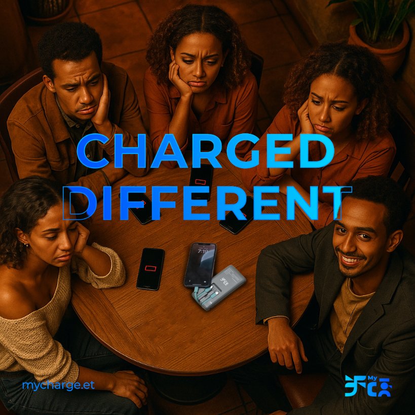 mycharge8218's tweet image. When everyone’s running low… we stay charged 🔋 with Mycharge⚡️
#mycharge #StayCharged #ChargeOnTheGo #lifehacks #addisababa