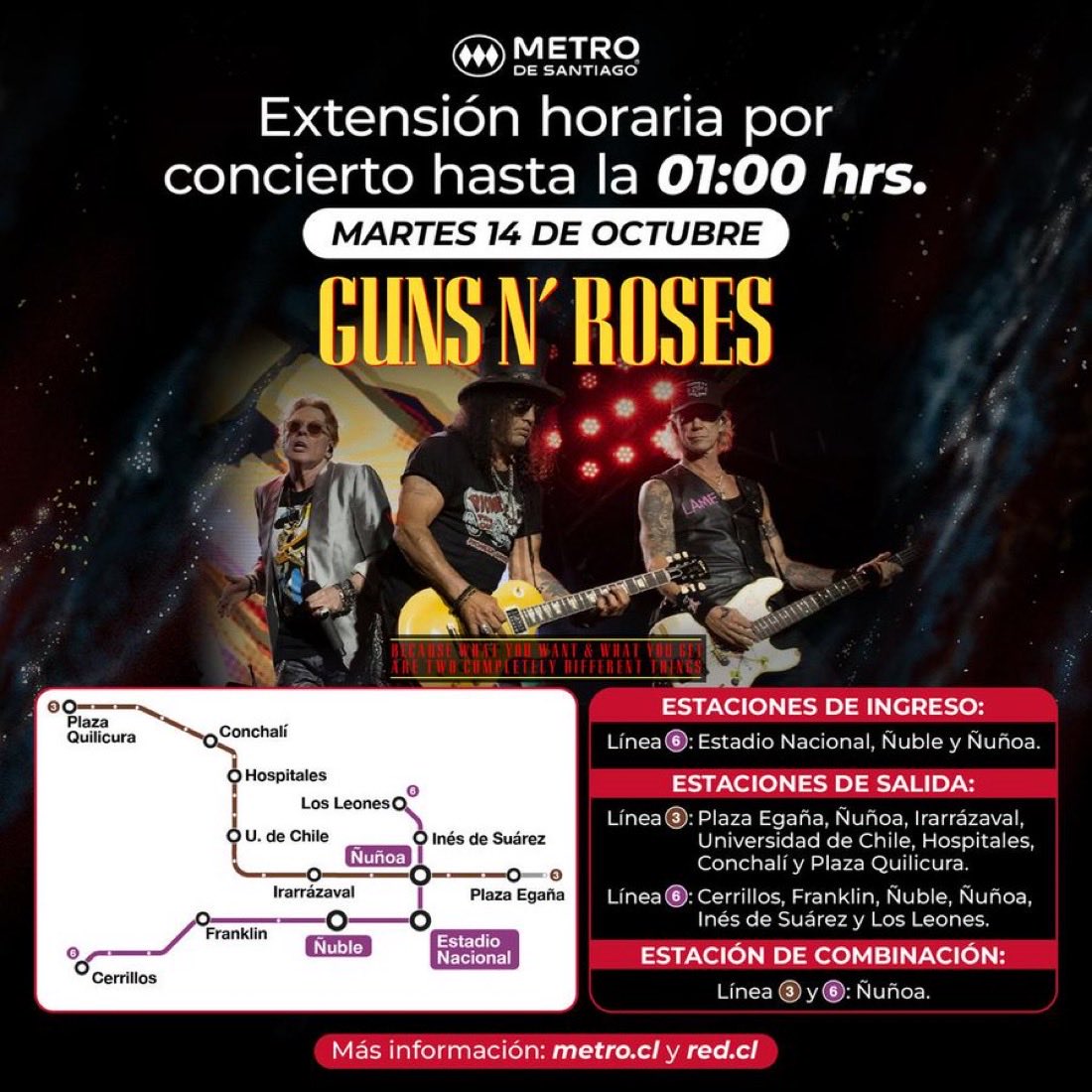 Metro de Santiago tweet media